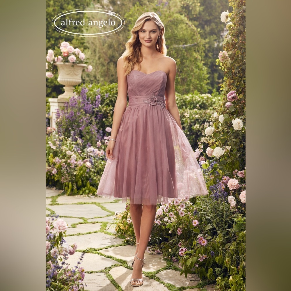 NWT Alfred Angelo strapless dress